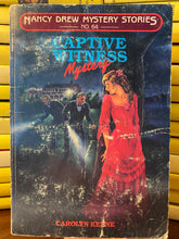 Load image into Gallery viewer, Nancy Drew Scholastic Paperback Captive Witness