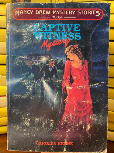 Nancy Drew Scholastic Paperback Captive Witness
