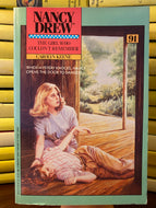 Nancy Drew Digest Paperback The Girl Who Couldn't Remember