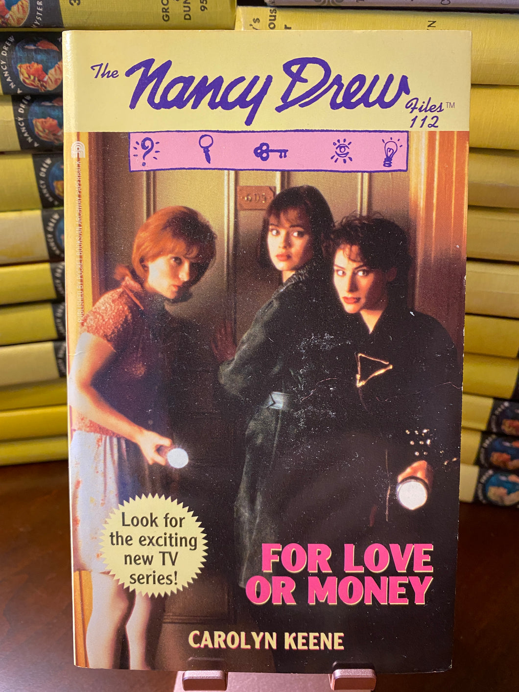 Nancy Drew Files Book #112 For Love or Money 1995 TV Show Cover