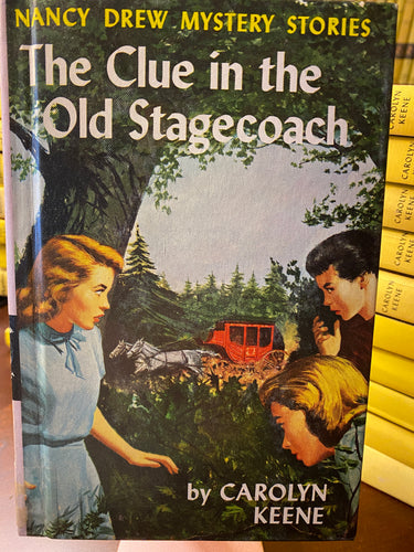 Nancy Drew G&D Library Edition The Clue in the Old Stagecoach