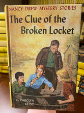 Load image into Gallery viewer, Vintage Nancy Drew Book The Clue of the Broken Locket 1st Pc Prtg