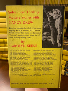 Vintage Nancy Drew Book The Clue of the Broken Locket 1st Pc Prtg