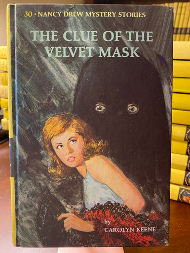 Vintage Nancy Drew Book The Clue of the Velvet Mask