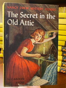 Vintage Nancy Drew Book The Secret in the Old Attic
