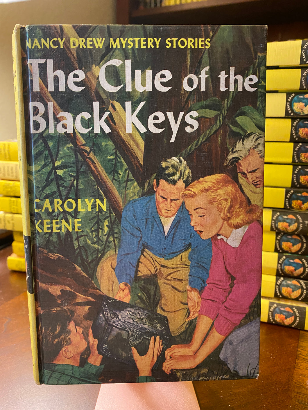 Vintage Nancy Drew Book The Clue of the Black Keys
