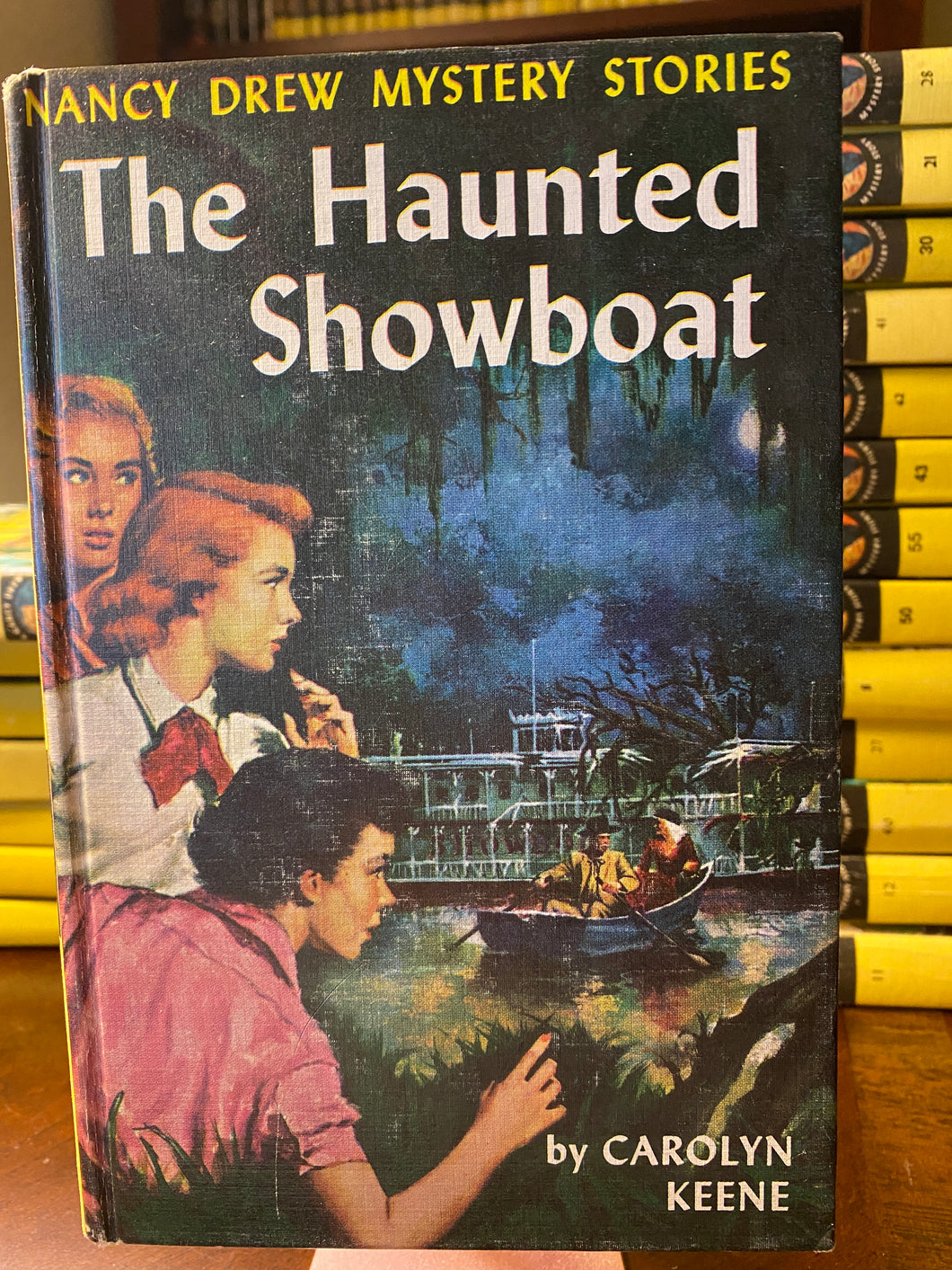 Vintage Nancy Drew Book The Haunted Showboat