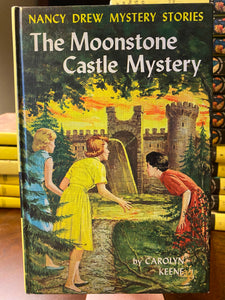 Vintage Nancy Drew Book The Moonstone Castle Mystery 1st Prtg