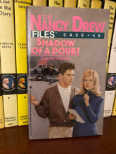 Load image into Gallery viewer, Nancy Drew Files Book #40 Shadow of a Doubt