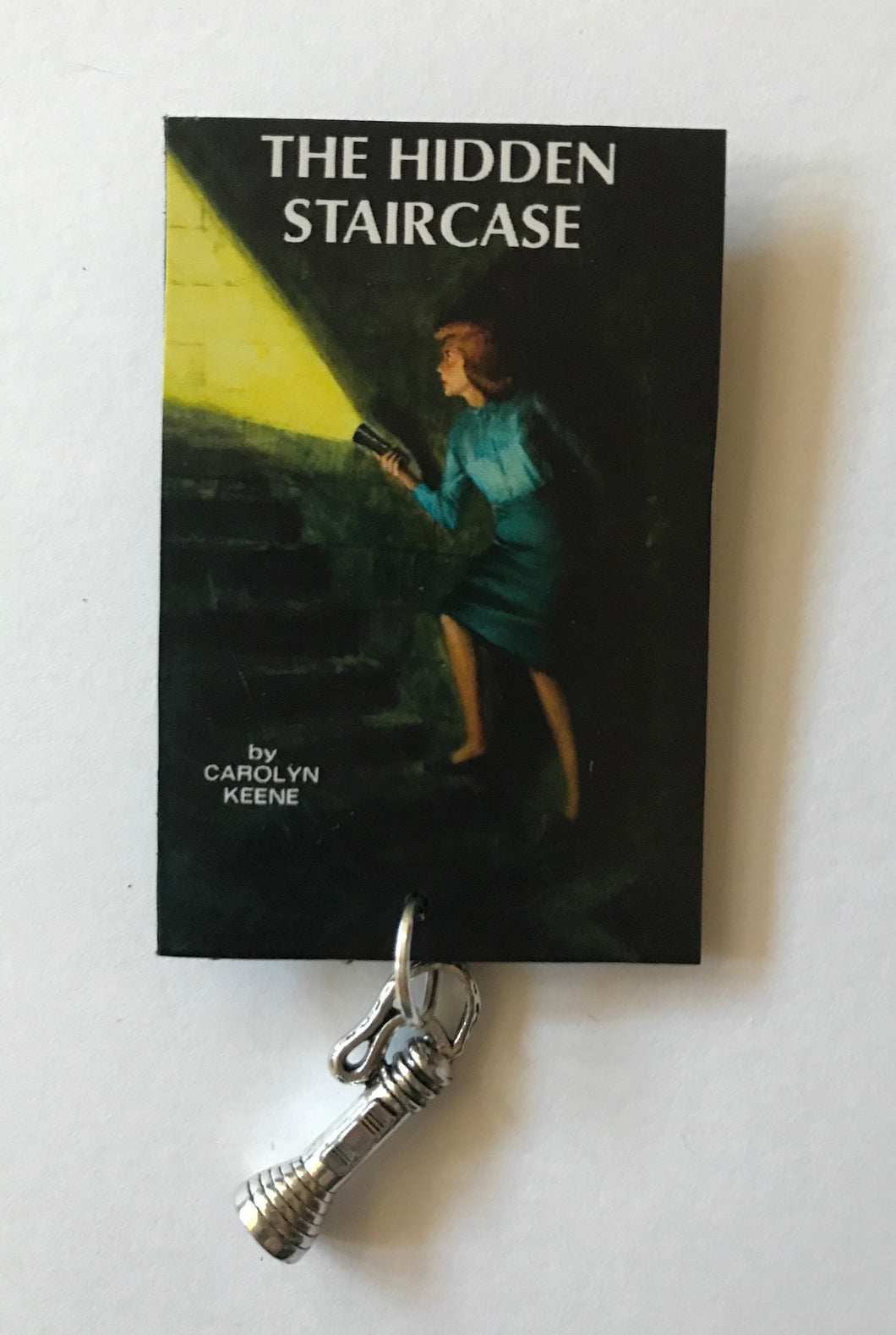 Nancy Drew Book Cover Hidden Staircase  Pin or Ornament