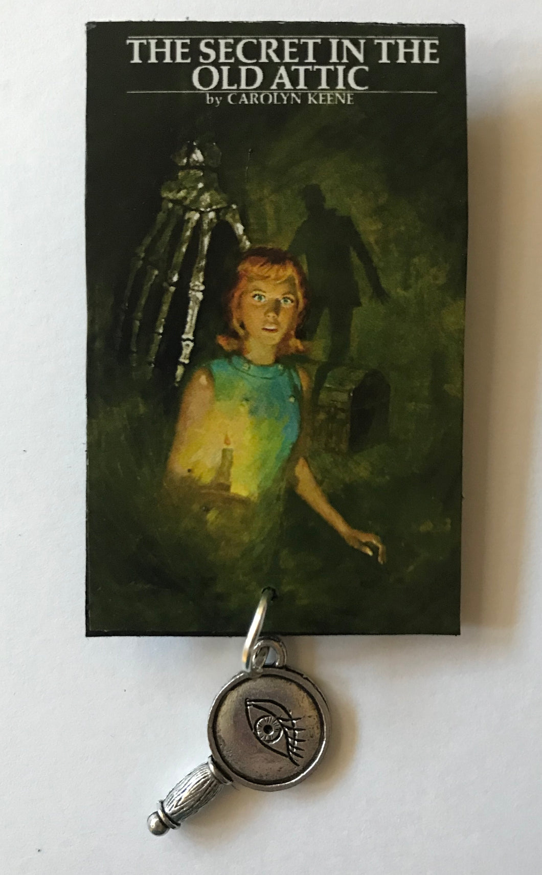 Nancy Drew Book Cover Old Attic  Pin or Ornament