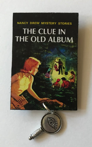 Nancy Drew Book Cover Old Album  Pin or Ornament