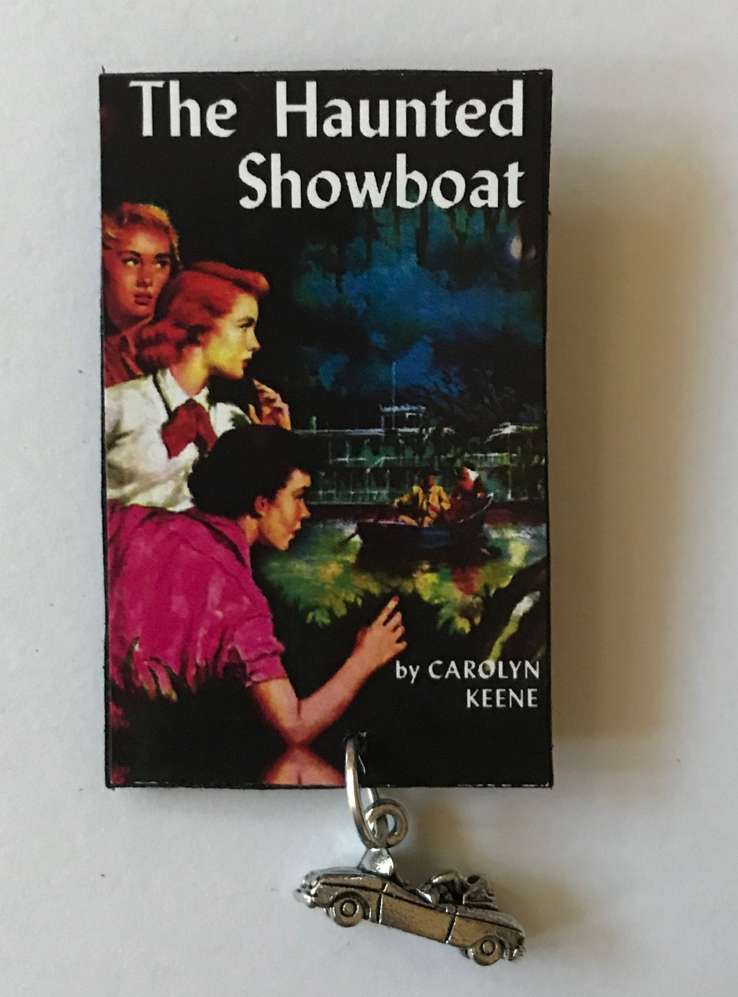 Nancy Drew Book Cover Haunted Showboat Pin or Ornament