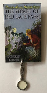 Nancy Drew Book Cover Red Gate Farm Pin or Ornament