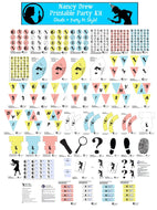 Nancy Drew Silhouettes Printable Mystery Party Kit
