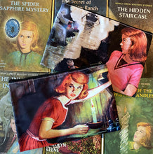 Load image into Gallery viewer, Nancy Drew Old Attic &amp; Tolling Bell Pouch