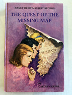 Vintage Nancy Drew Book Quest of the Missing Map