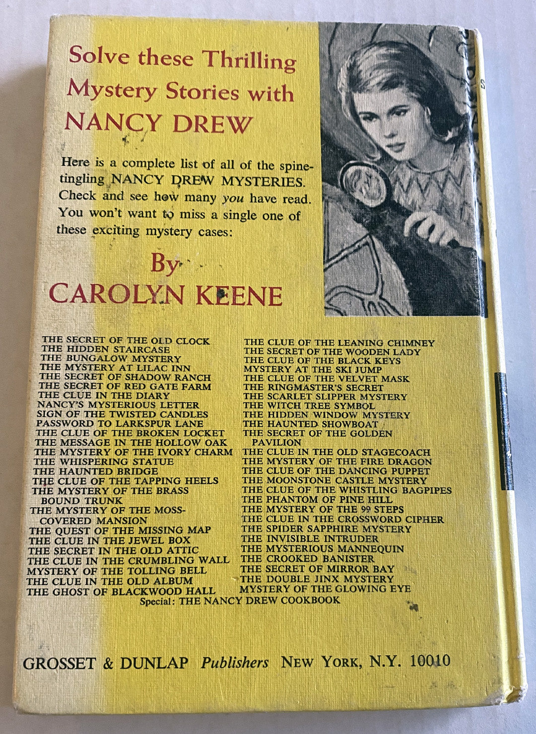 Vintage Nancy Drew Book The Hidden Staircase – Nancy Drew Fans