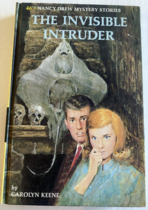 Vintage Nancy Drew Book The Invisible Intruder