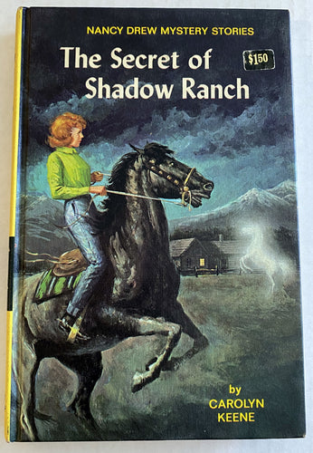 Vintage Nancy Drew Book The Secret of Shadow Ranch