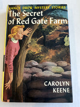 Load image into Gallery viewer, Vintage Nancy Drew Book The Secret of Red Gate Farm