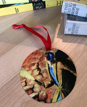Load image into Gallery viewer, Nancy Drew 90th Anniversary Ornament Set Old Clock Hidden Staircase Bungalow Mystery