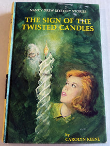Vintage Nancy Drew Book The Sign of the Twisted Candles