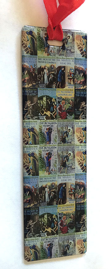 Nancy Drew Tandy Cover Art Metal Bookmark