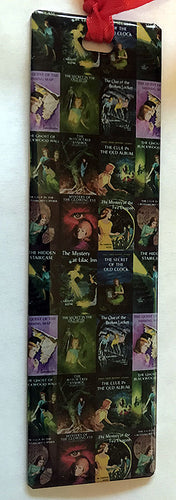Nancy Drew Nappi Book Covers Metal Bookmark