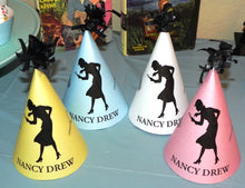 Load image into Gallery viewer, Nancy Drew Silhouettes Printable Mystery Party Kit