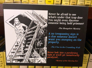Things I Learned From Nancy Drew Note Cards Set 2