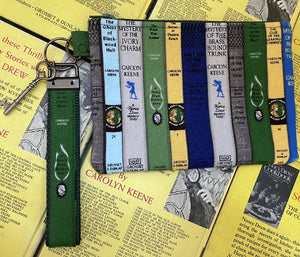 Nancy Drew Fabric Large Coin Purse & Key Fob