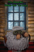Load image into Gallery viewer, Nancy Drew Hollow Oak Tea Cozy Knitting Pattern