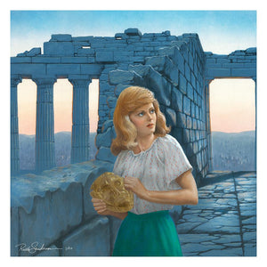 THE GREEK SYMBOL MYSTERY - A Ruth Sanderson Limited Edition Print