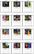 Load image into Gallery viewer, Nancy Drew Classic Nappi Illustrations 2024 Calendar