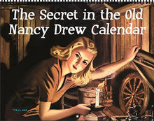 Load image into Gallery viewer, Nancy Drew Tandy Book Cover Illustrations 2024 Calendar