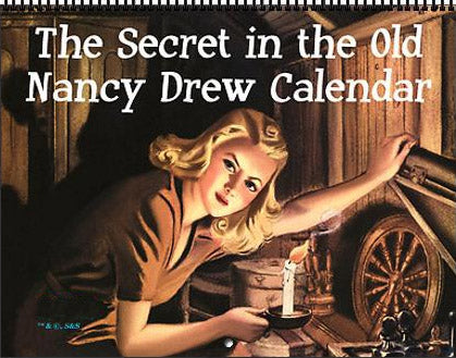 Nancy Drew Tandy Book Cover Illustrations 2024 Calendar