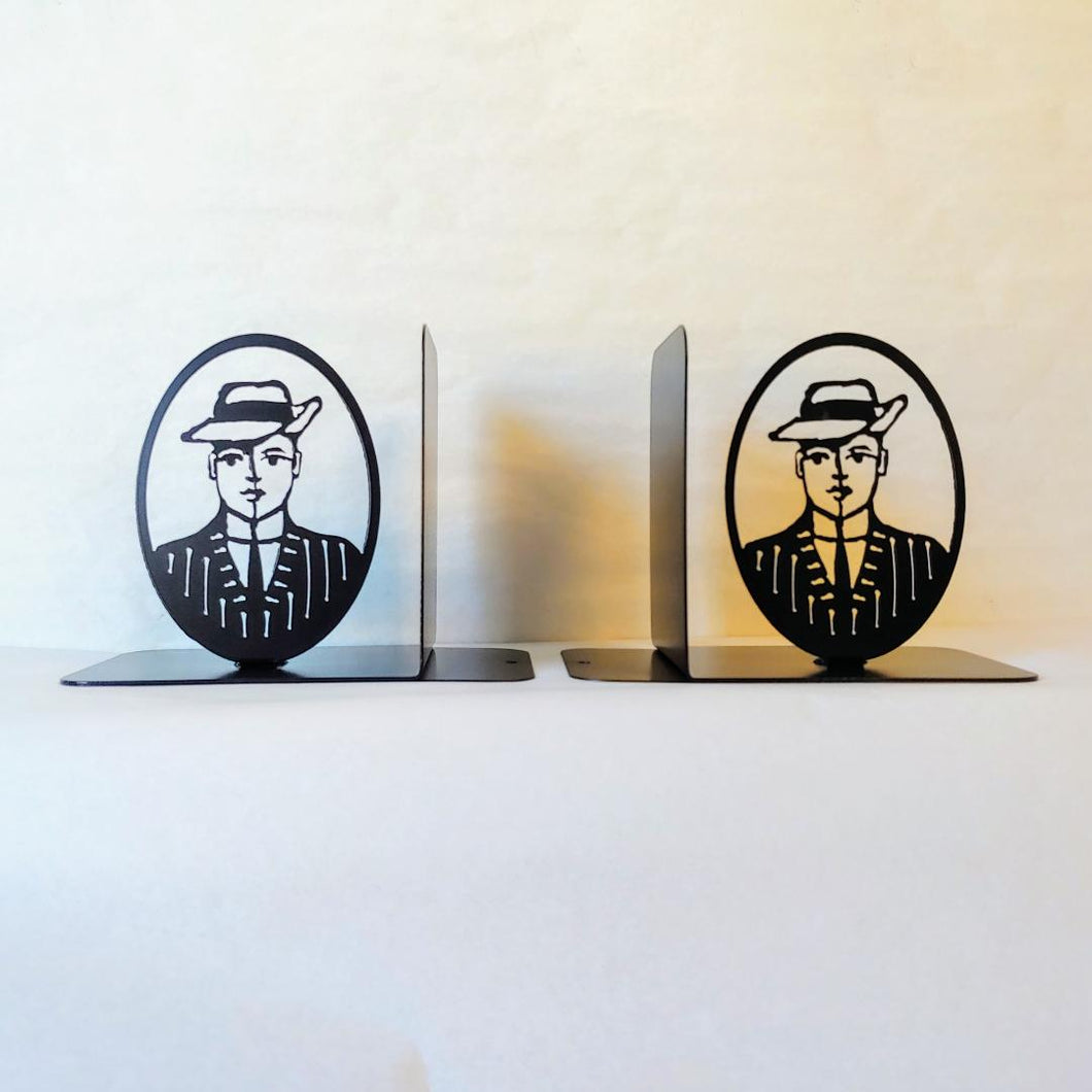 Tom Swift Silhouette Bookends